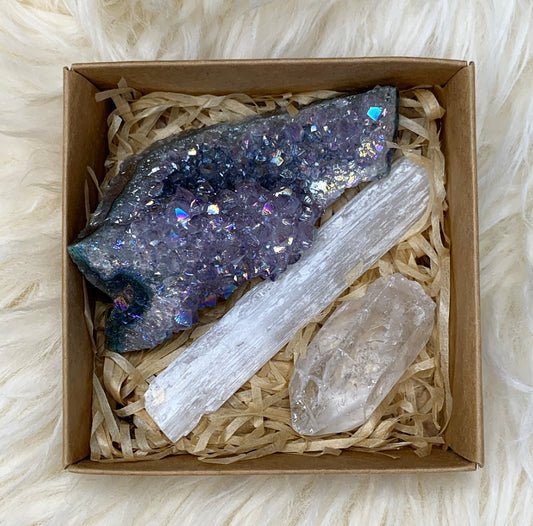 Aura Crystal Cleansing Gift Set