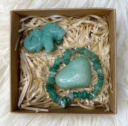Aventurine Crystal Set