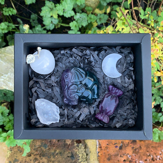 Fluorite Amplifier Crystal Gift Box