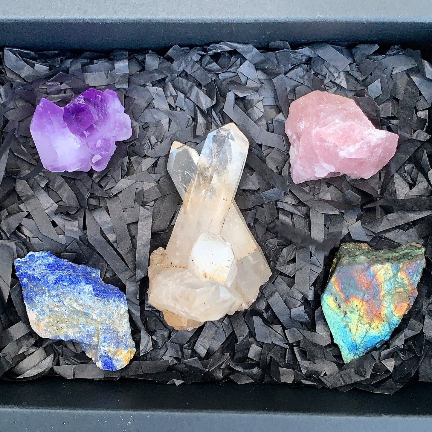 Enchanted Raw Crystal Gift Box
