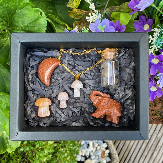 Golden Hour Crystal Gift Box