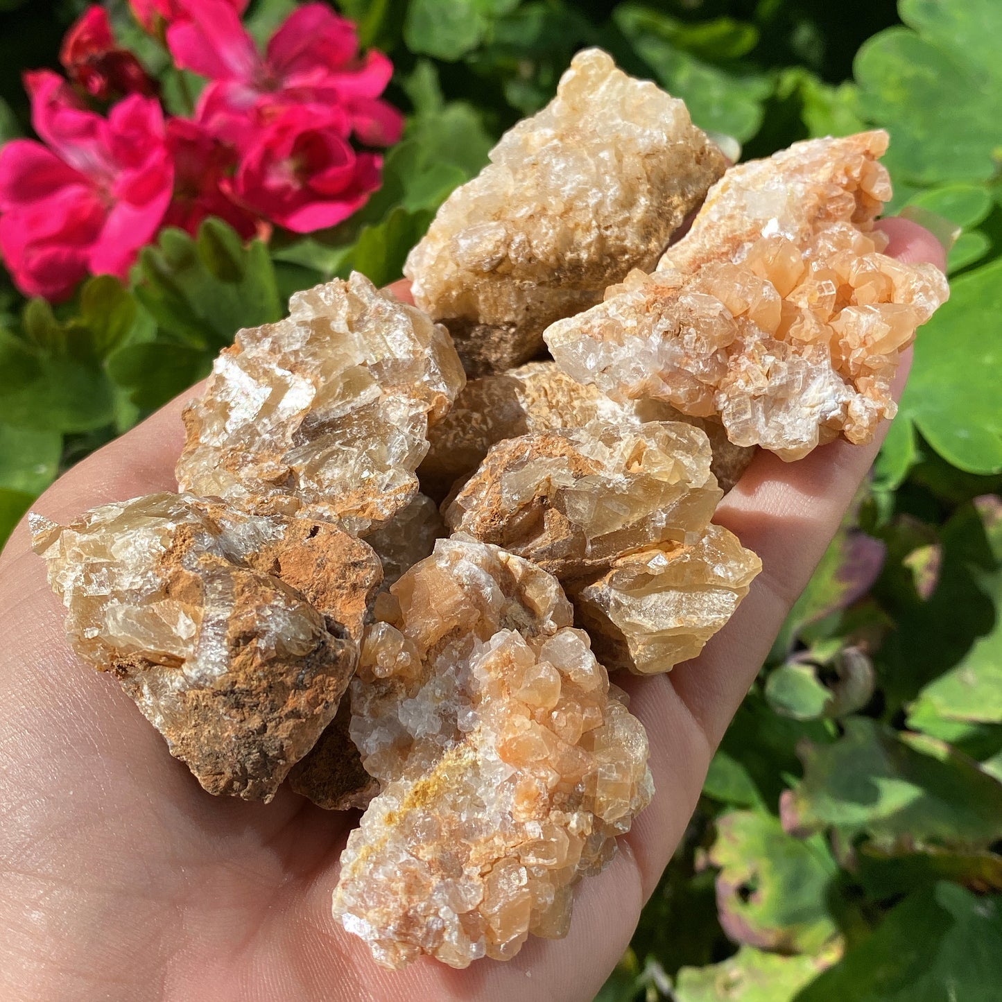 Honey Calcite Rough Crystal