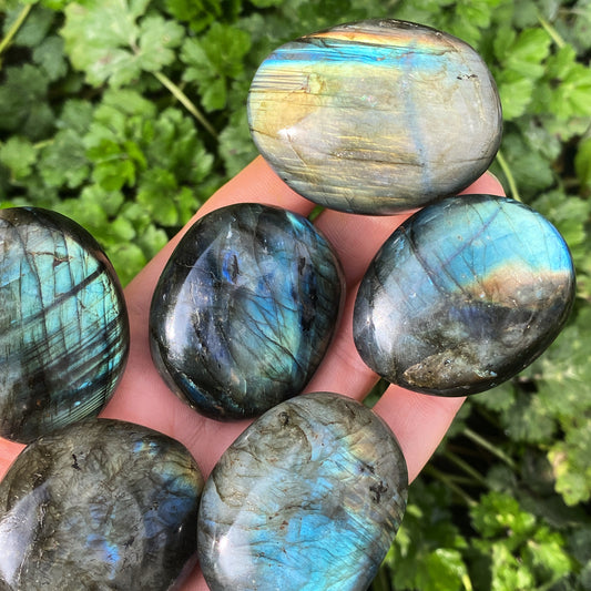 Labradorite Palm Stone