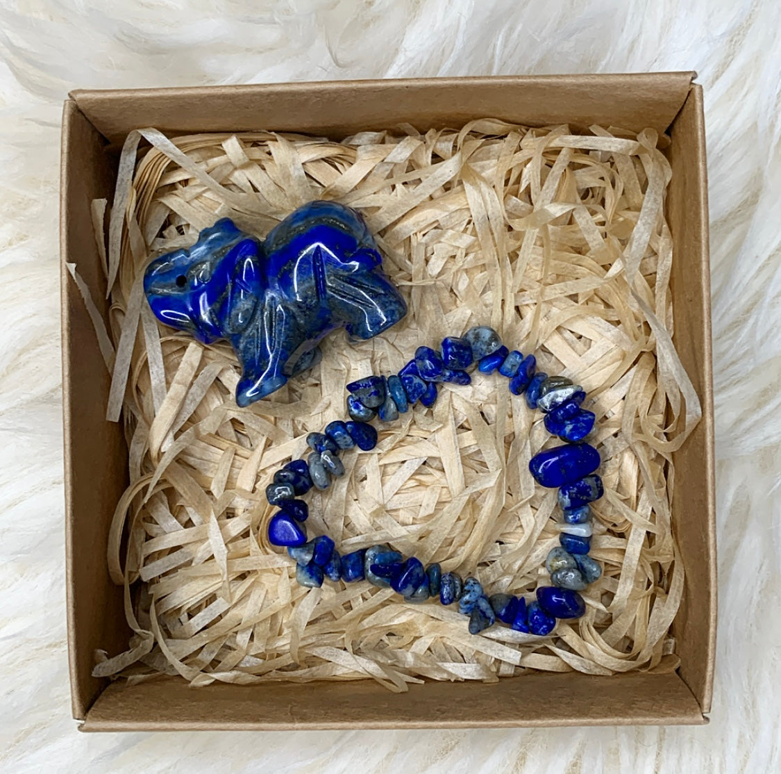 Lapis Lazuli Crystal Gift Set