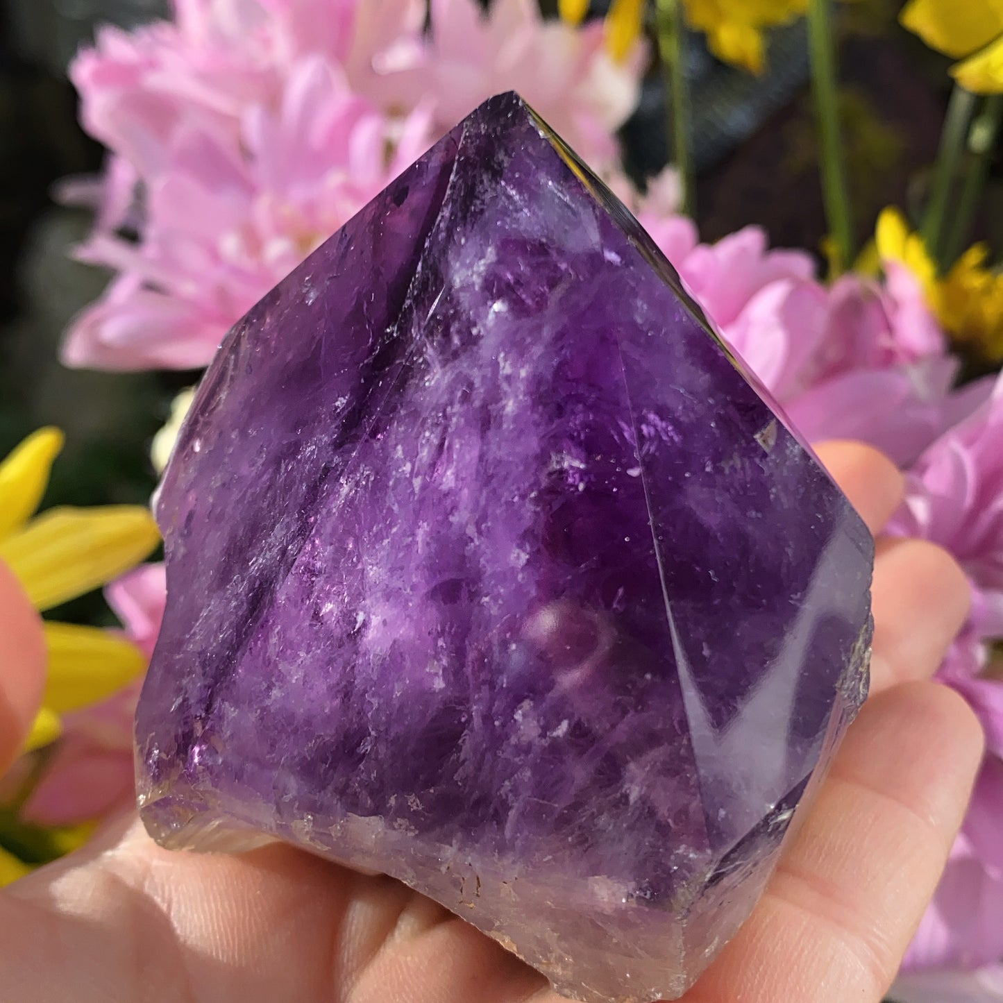 Large Amethyst Dimension Point 8