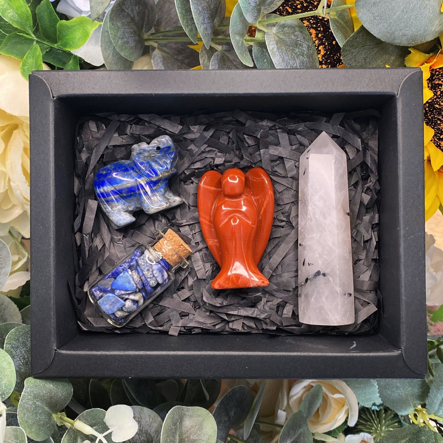 Natural Crystal Protection Gift Box Set