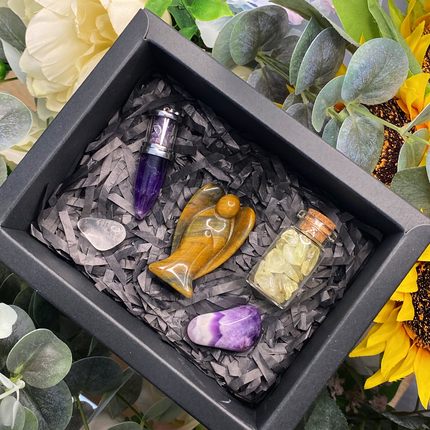 Natural Crystal Gift Box - Eternal Happiness