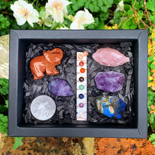 Earths Chakra Crystal Gift Box