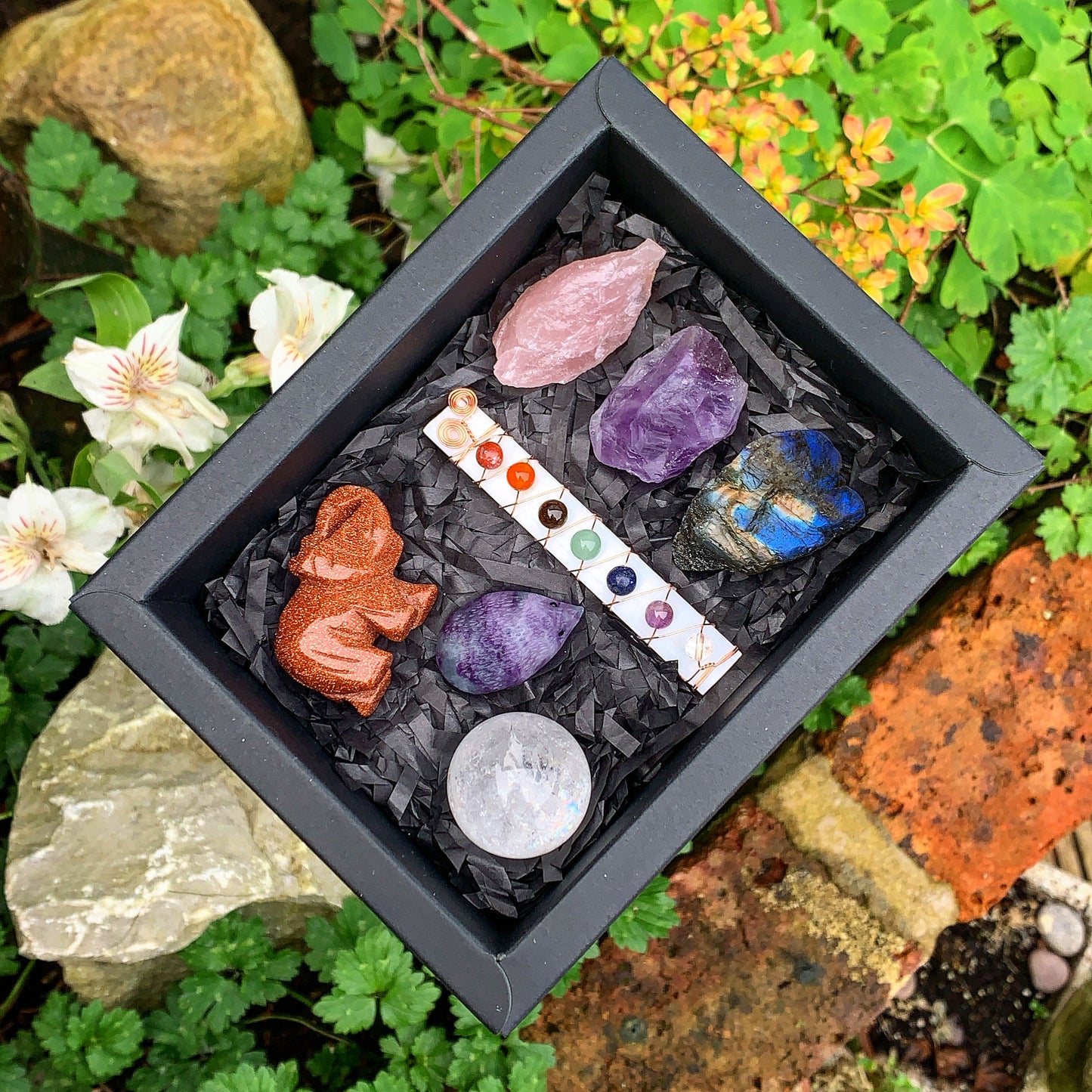 Earths Chakra Crystal Gift Box
