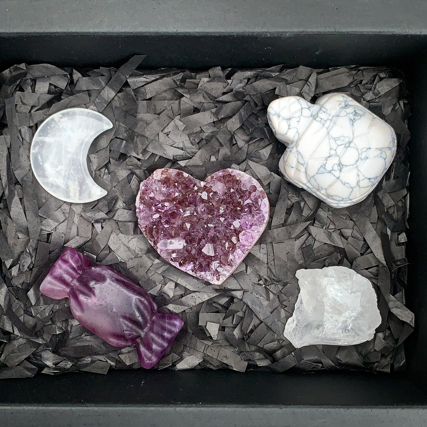 Purple Clouds Crystal Gift Box