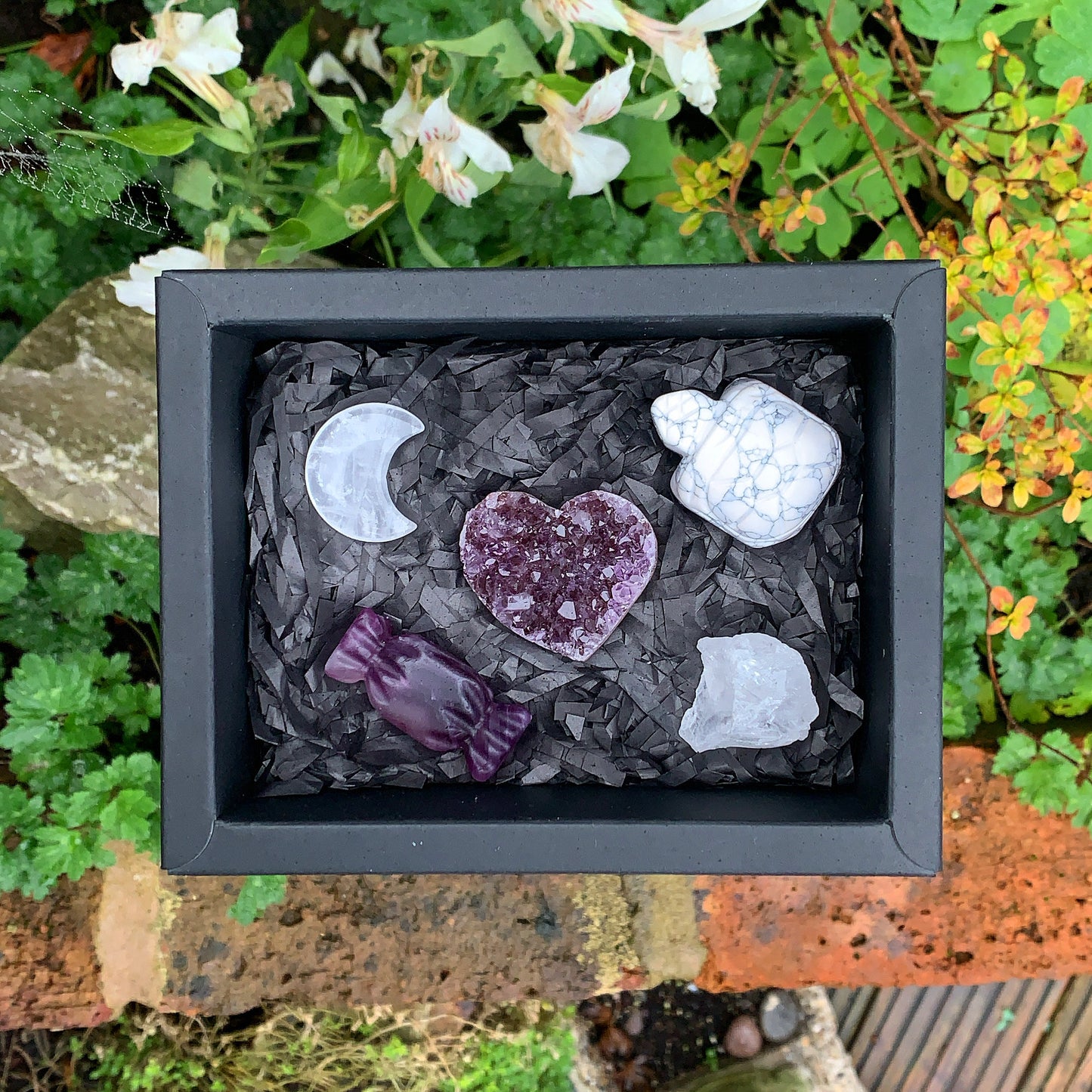 Purple Clouds Crystal Gift Box