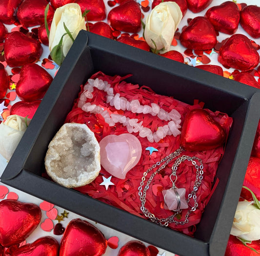 Connected Love Rose Quartz Valentines Day Crystals