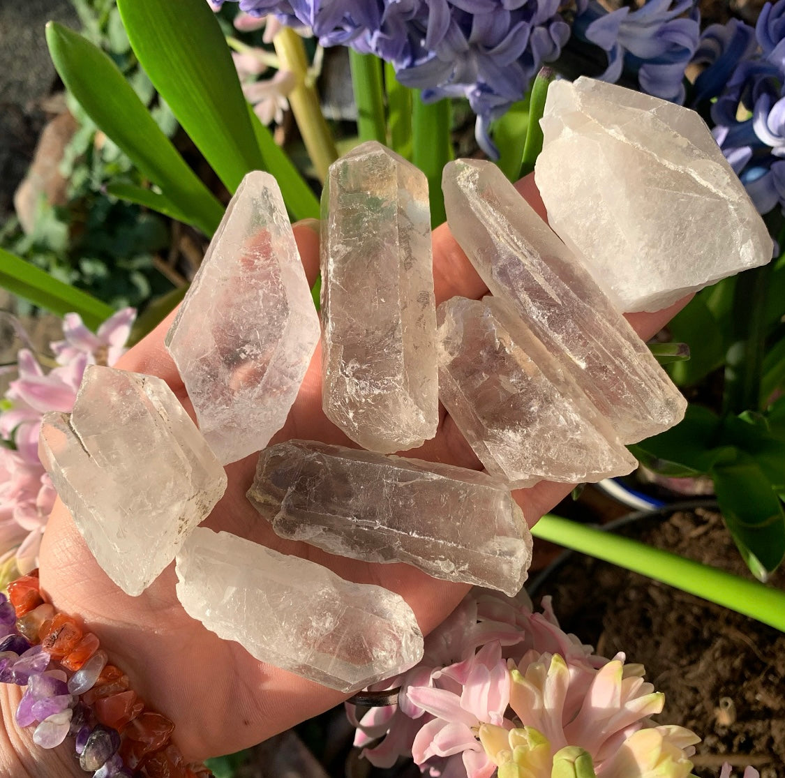Rough Clear Quartz Points – Endless Guidance