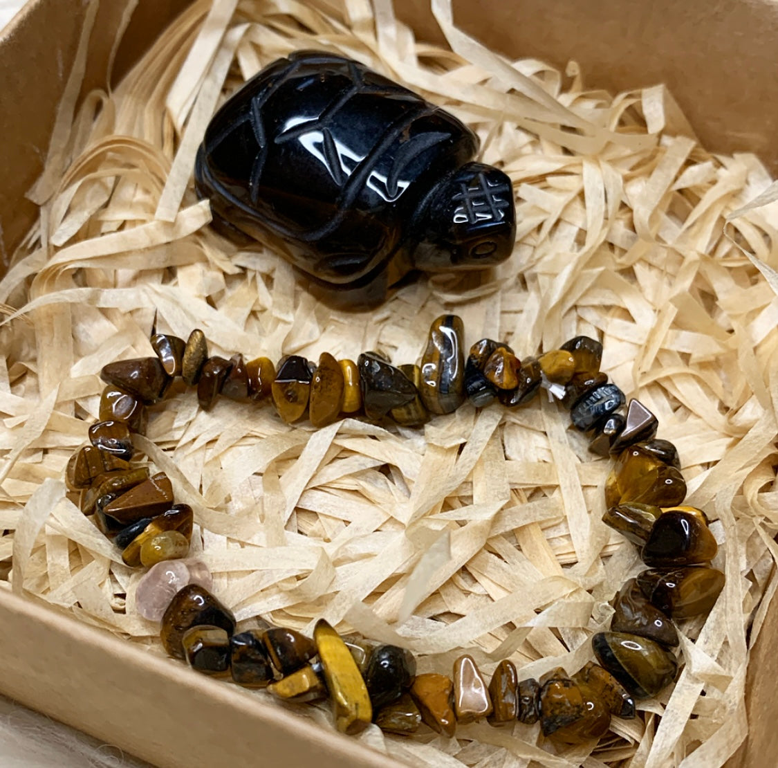 Tigers Eye Crystal Gift Set