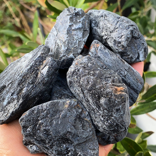 Black Tourmaline Rough Crystal