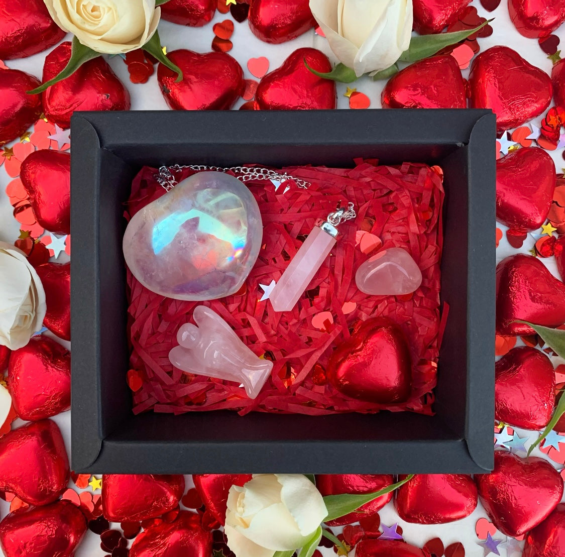 Valentines Day Crystal Box Set