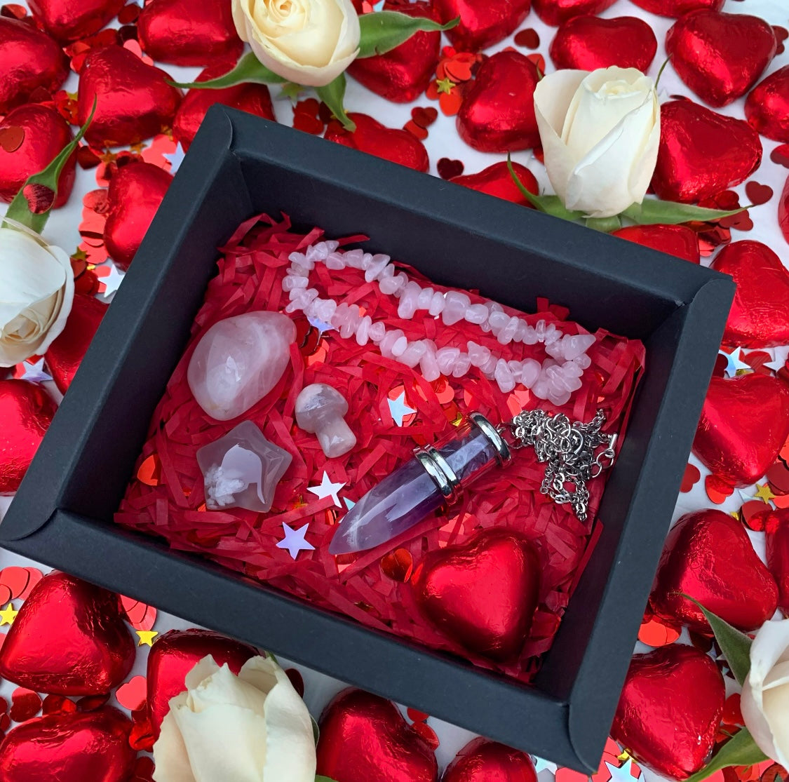 Valentine's Day Crystal Gift Box Set