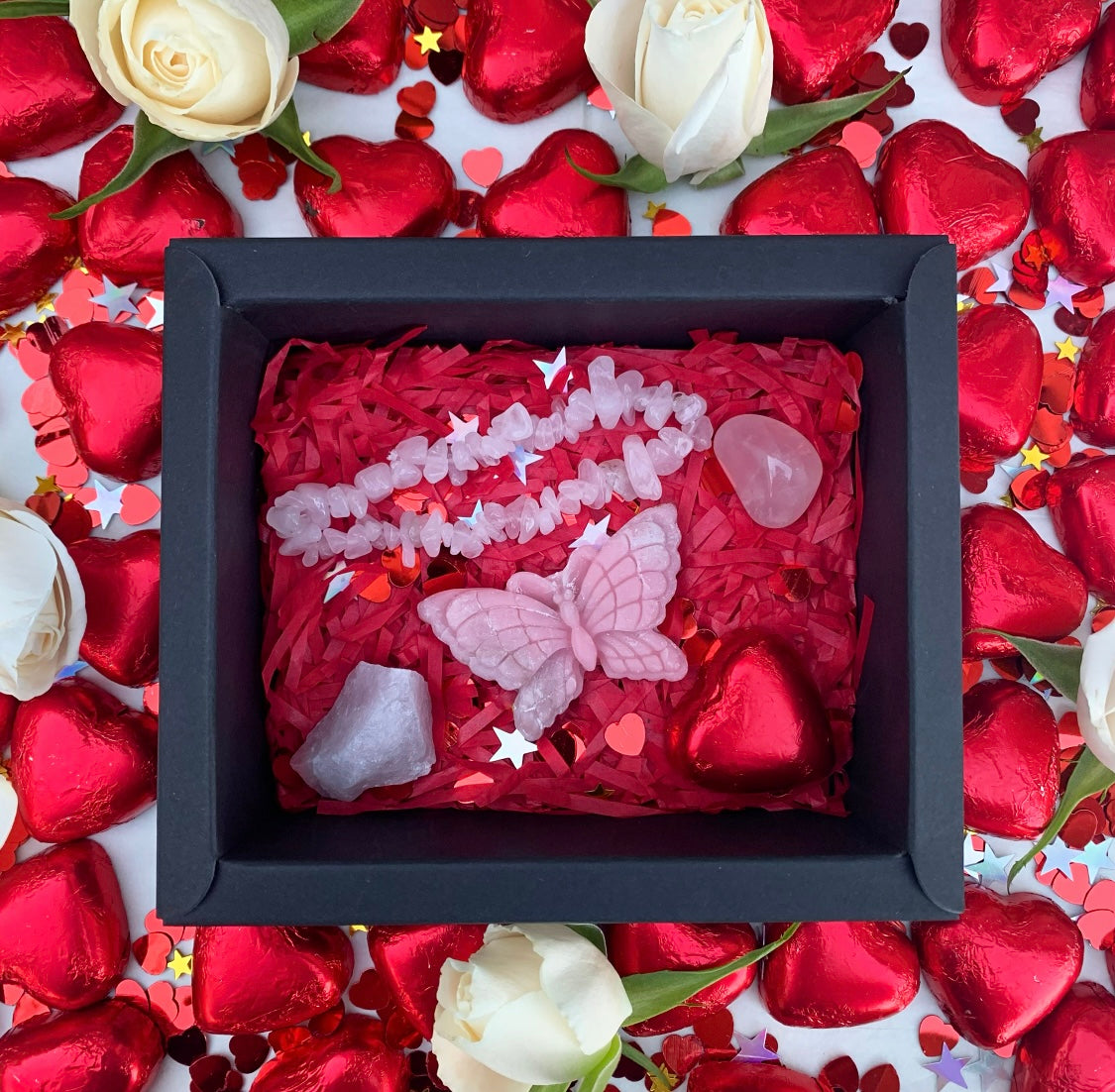 Valentines Day Crystal Gift Box