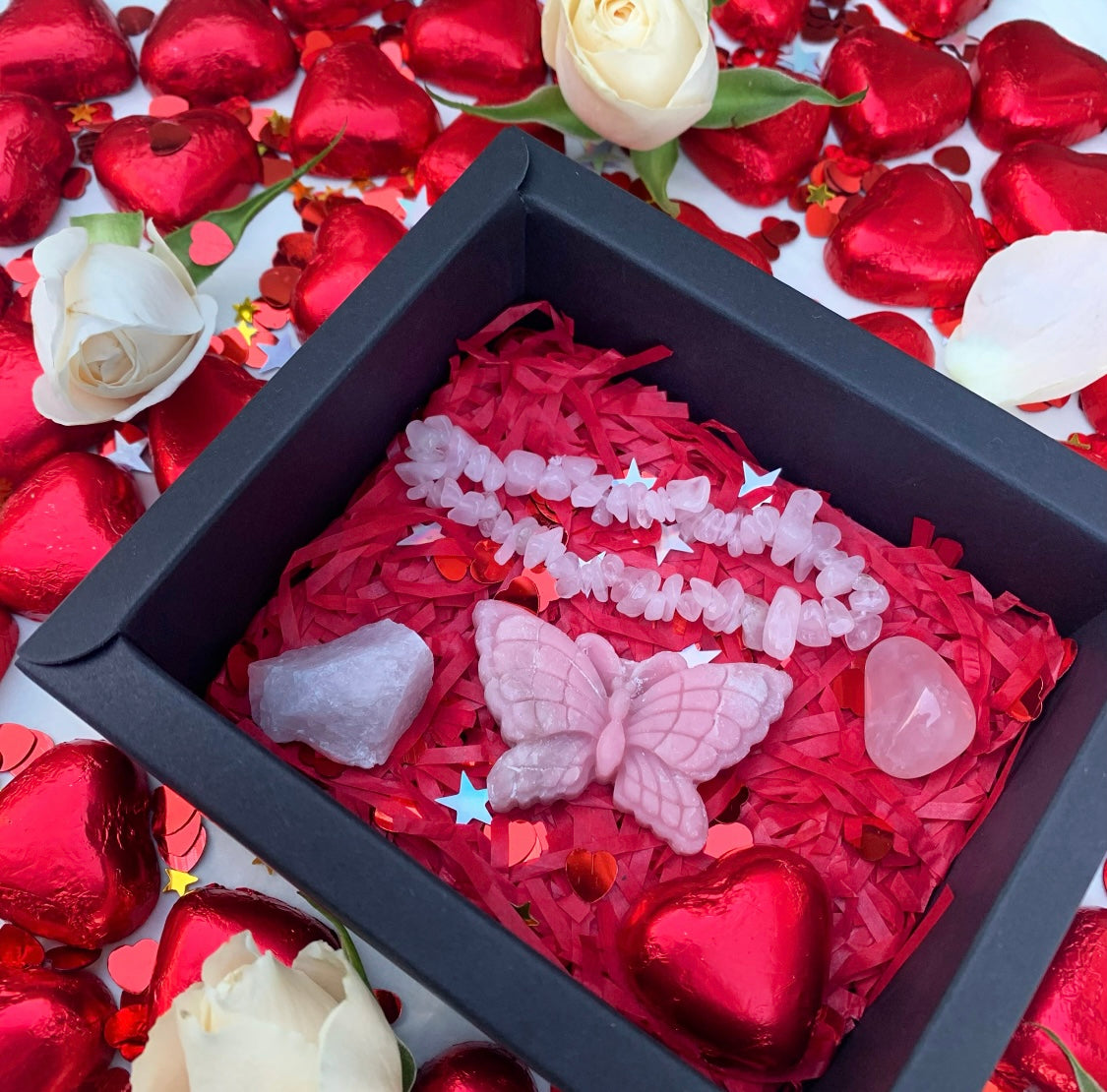Valentines Day Crystal Gift Box