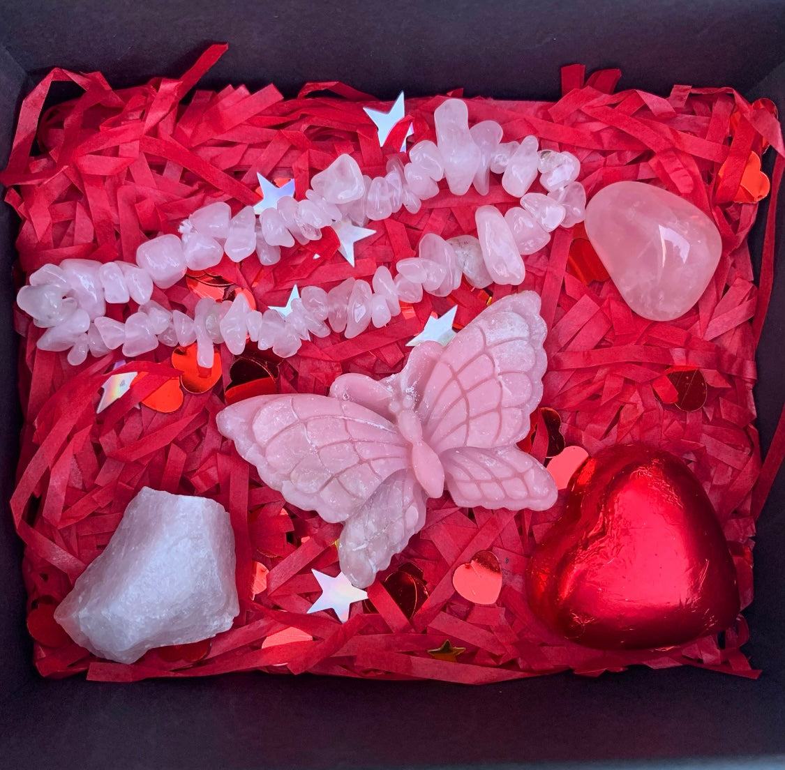Valentines Day Crystal Gift Box