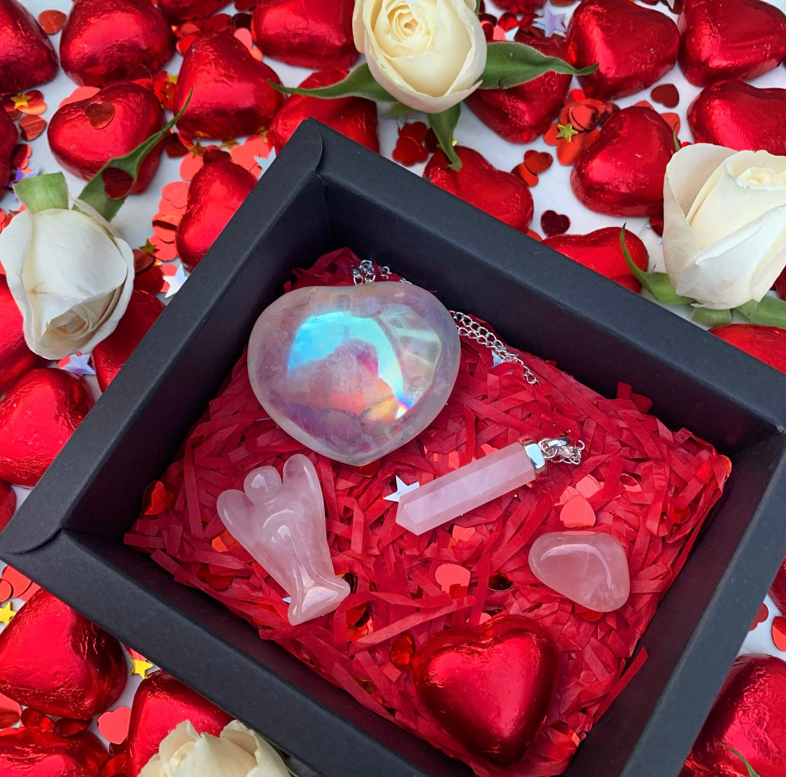 Valentines Day Crystal Box Set