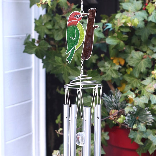 British Birds Woodpecker Windchime