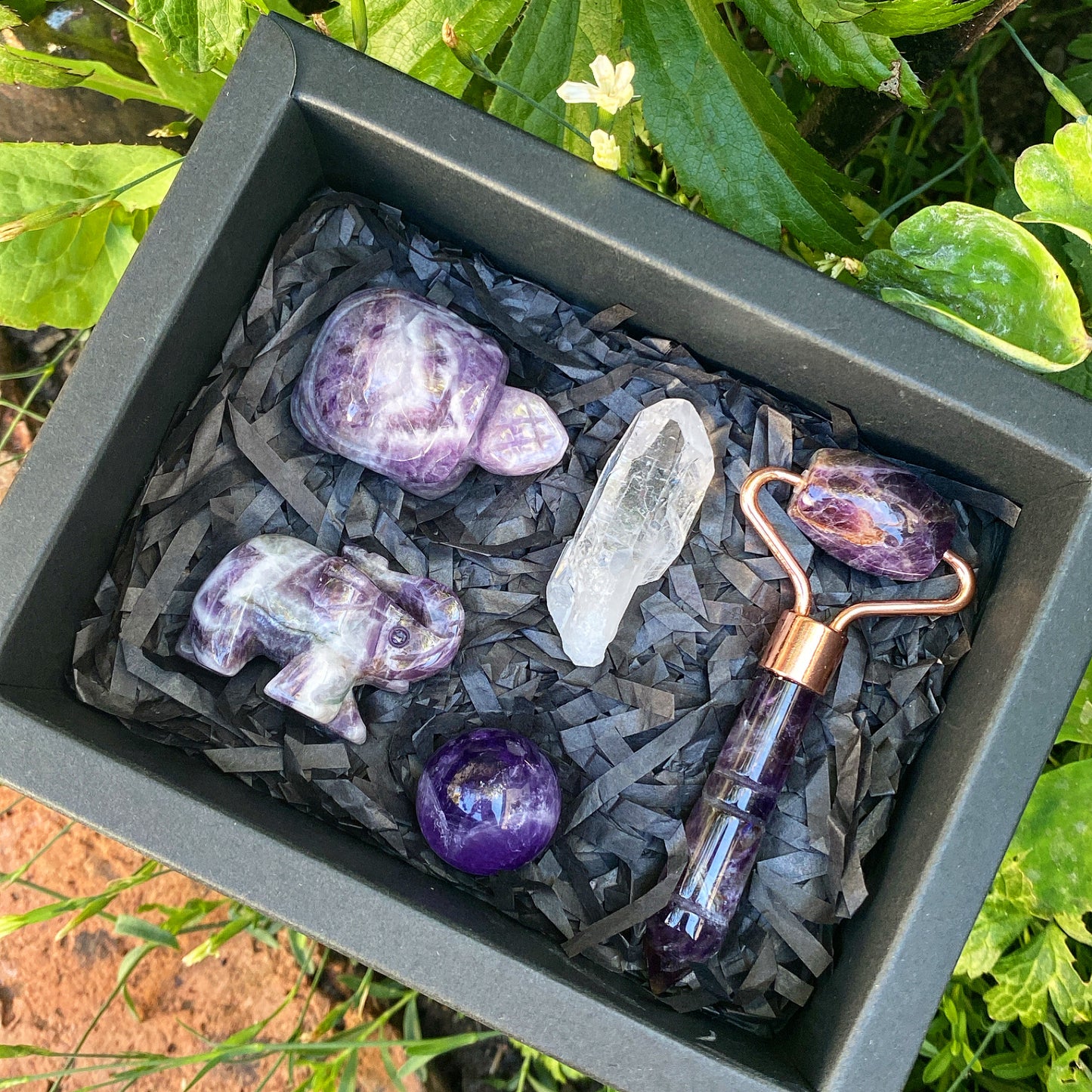 Amethyst Calming Crystal Box