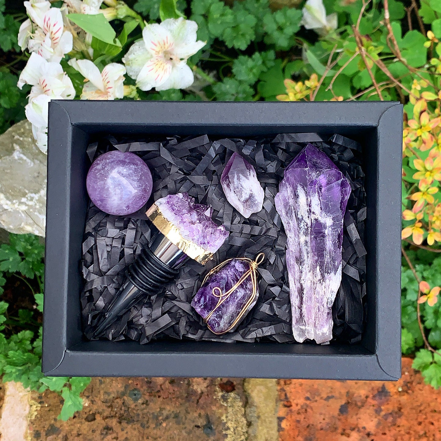 Amethyst Vision Crystal Gift Box