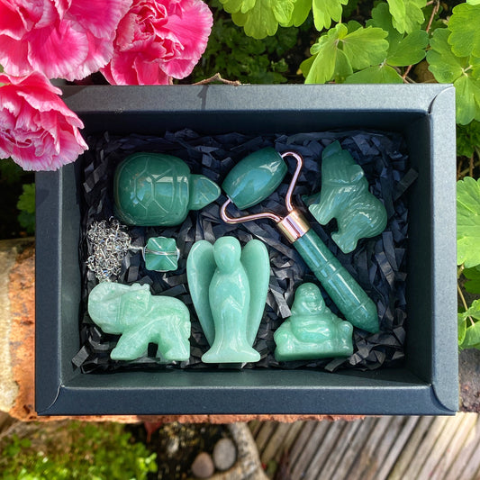 Aventurine Crystal Gift Box