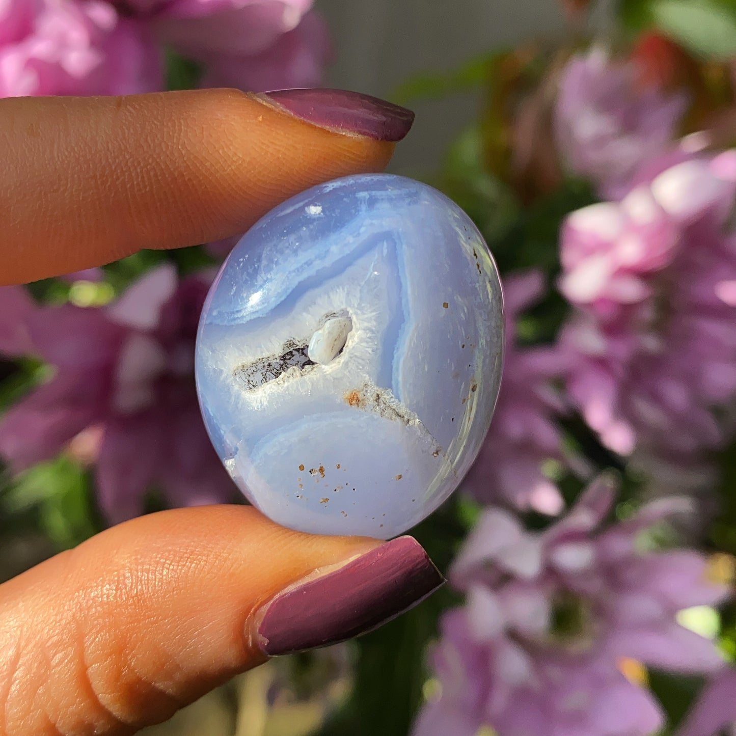 Blue Lace Agate Tumblestones