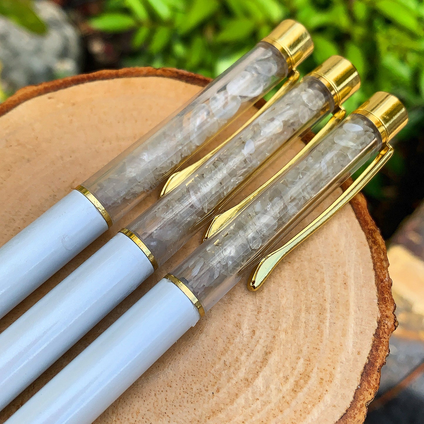 Clear Quartz Crystal Writing Pen