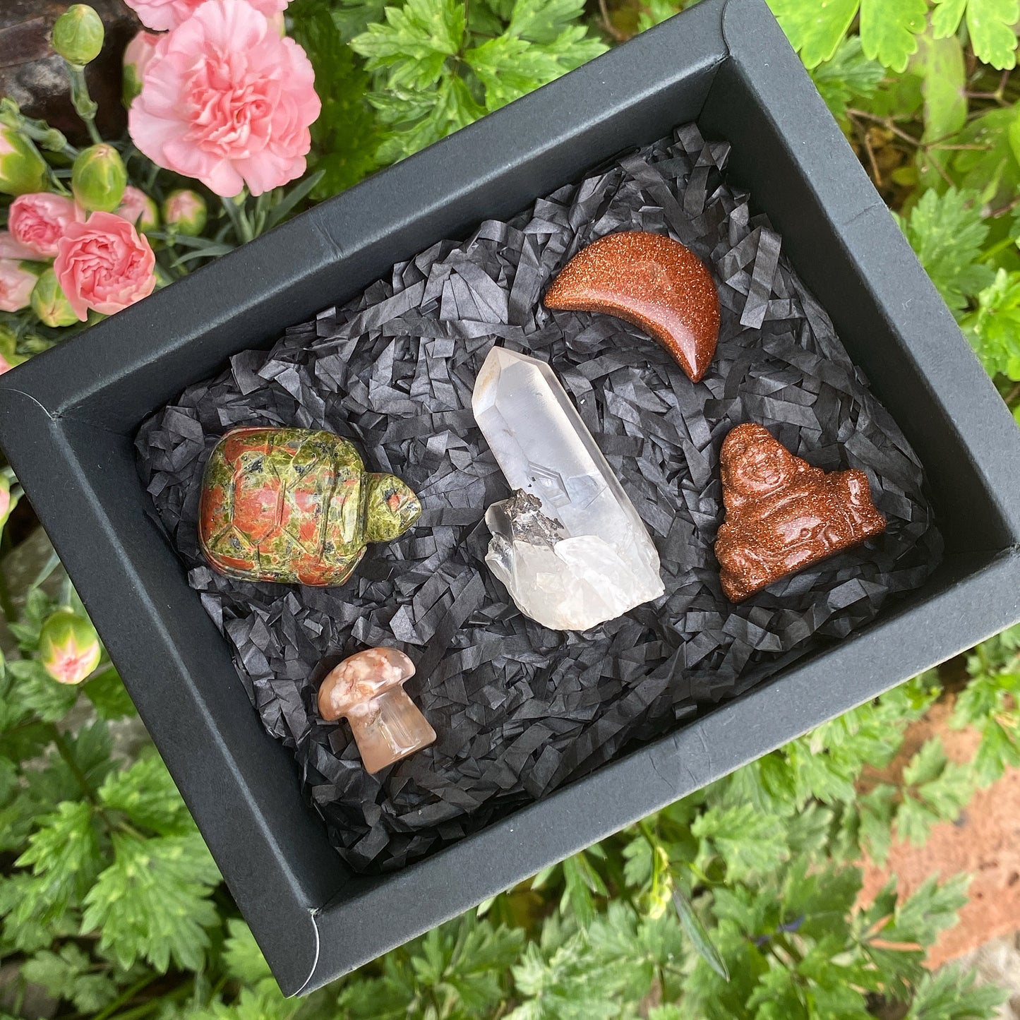 Clear Nature Crystal Gift Box