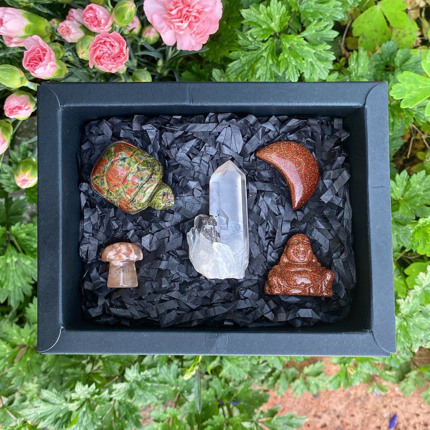 Clear Nature Crystal Gift Box