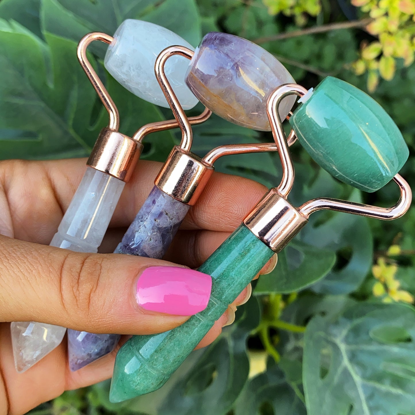 Mini Amethyst Face Roller