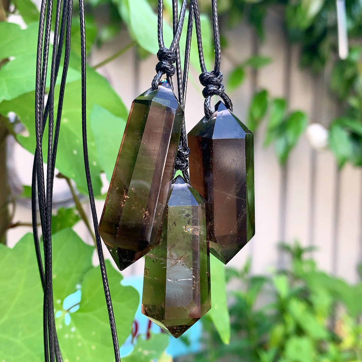 Smokey Quartz Double Terminated Pendant