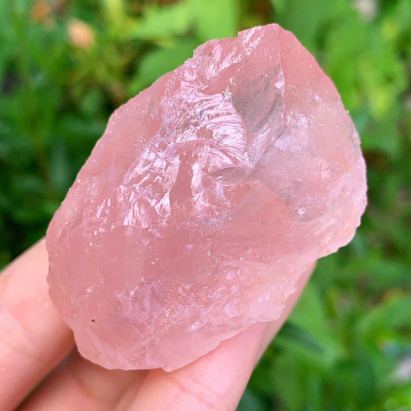Rose Quartz Rough Crystal Endless Guidance