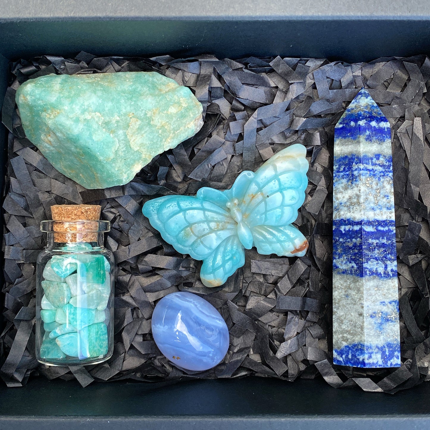 Azure Crystal Gift Box