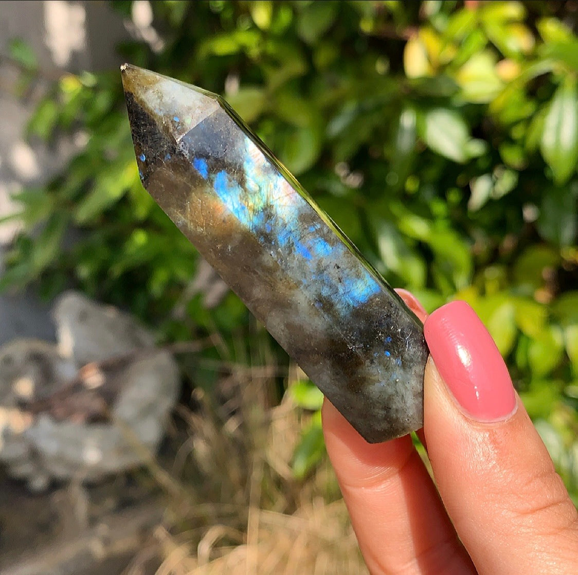 Labradorite Crystal Point