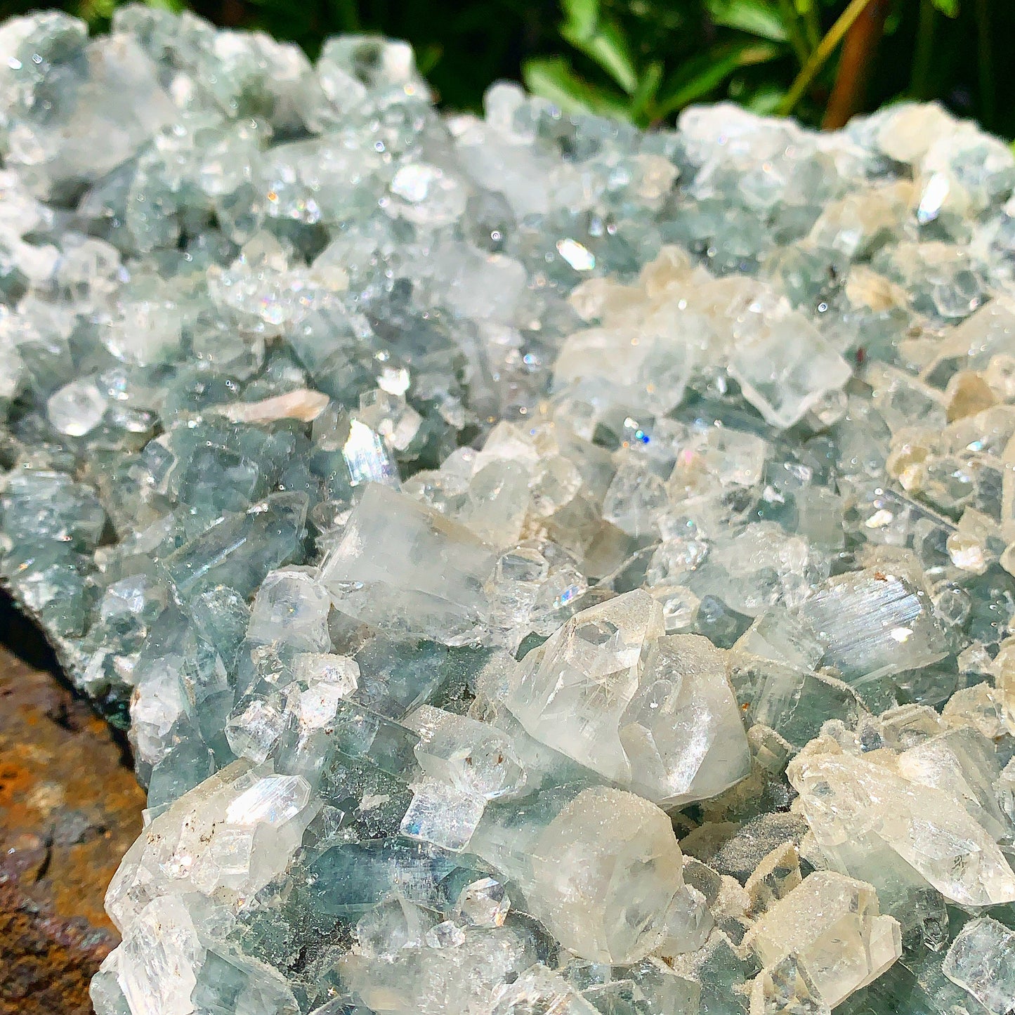 Rare Dark Apophyllite Raw Cluster - 3.3KG