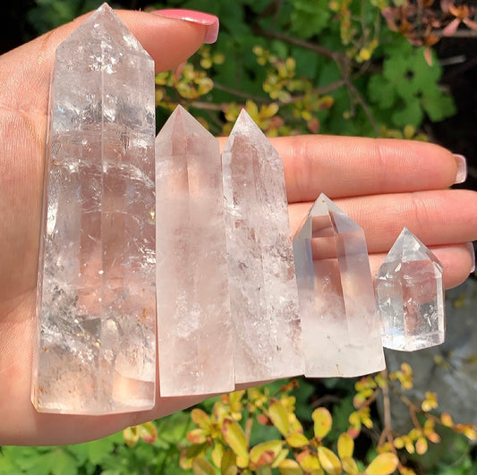 Clear Quartz Crystal Point