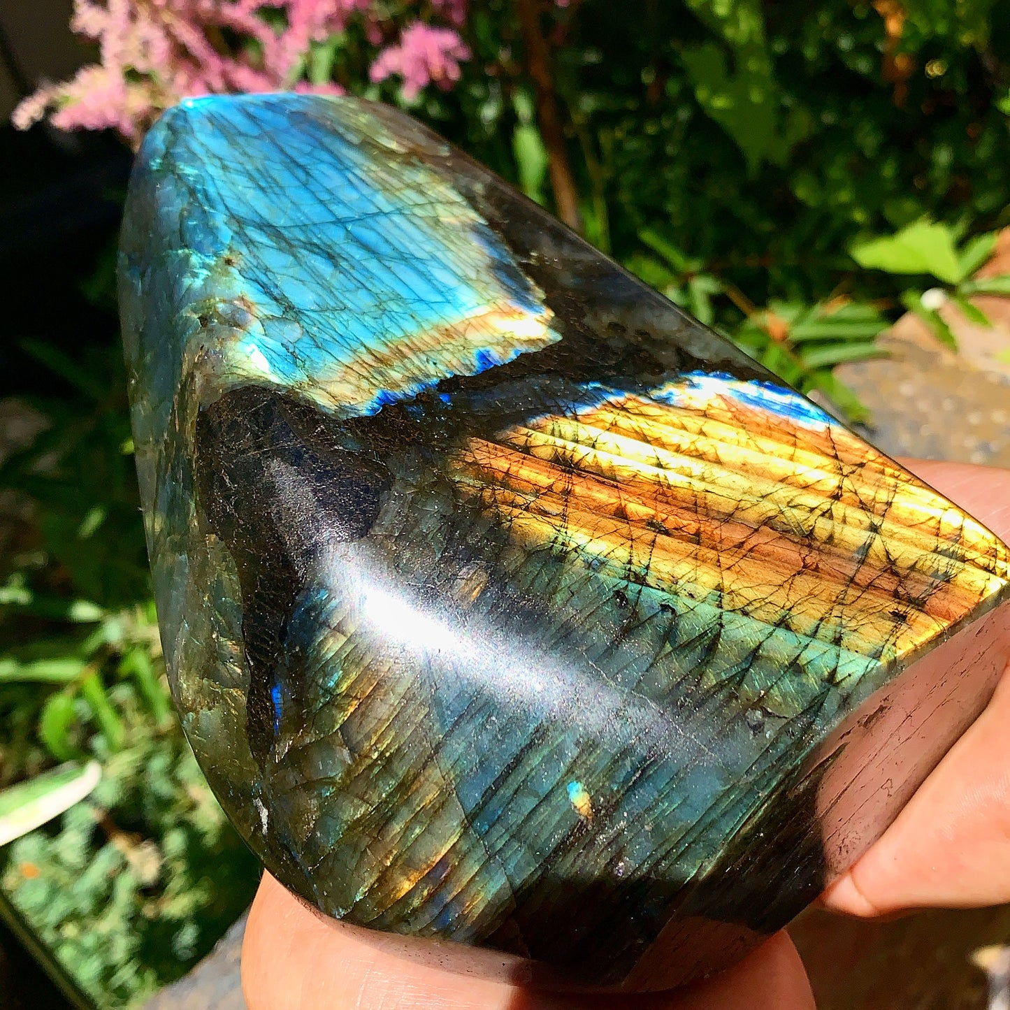 High Grade Labradorite Slab -  2.3KG