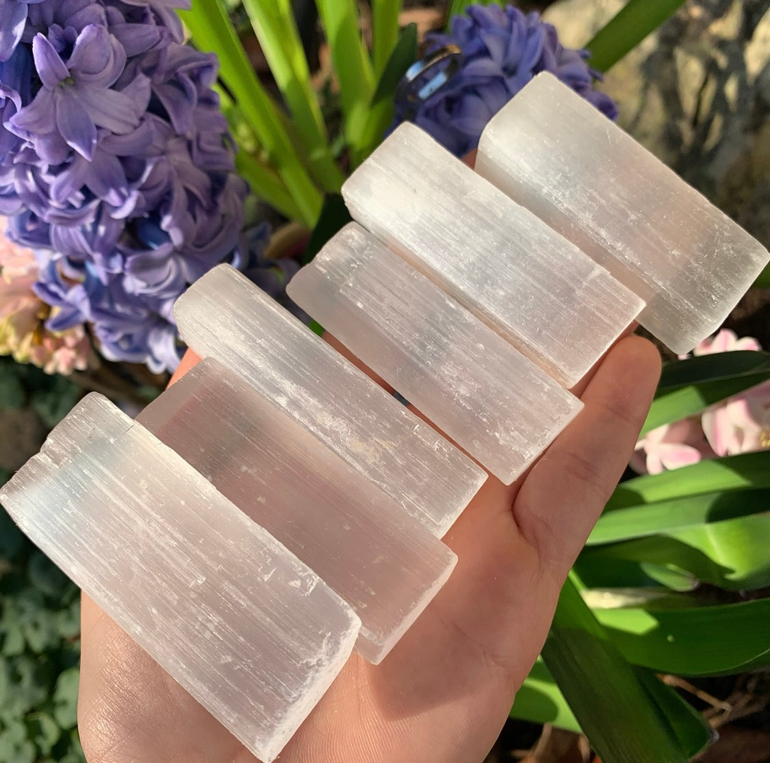 Selenite Bars