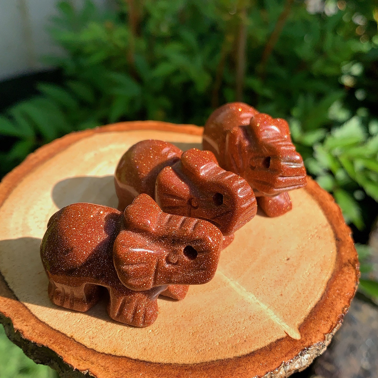 Gold Sandstone Elephant