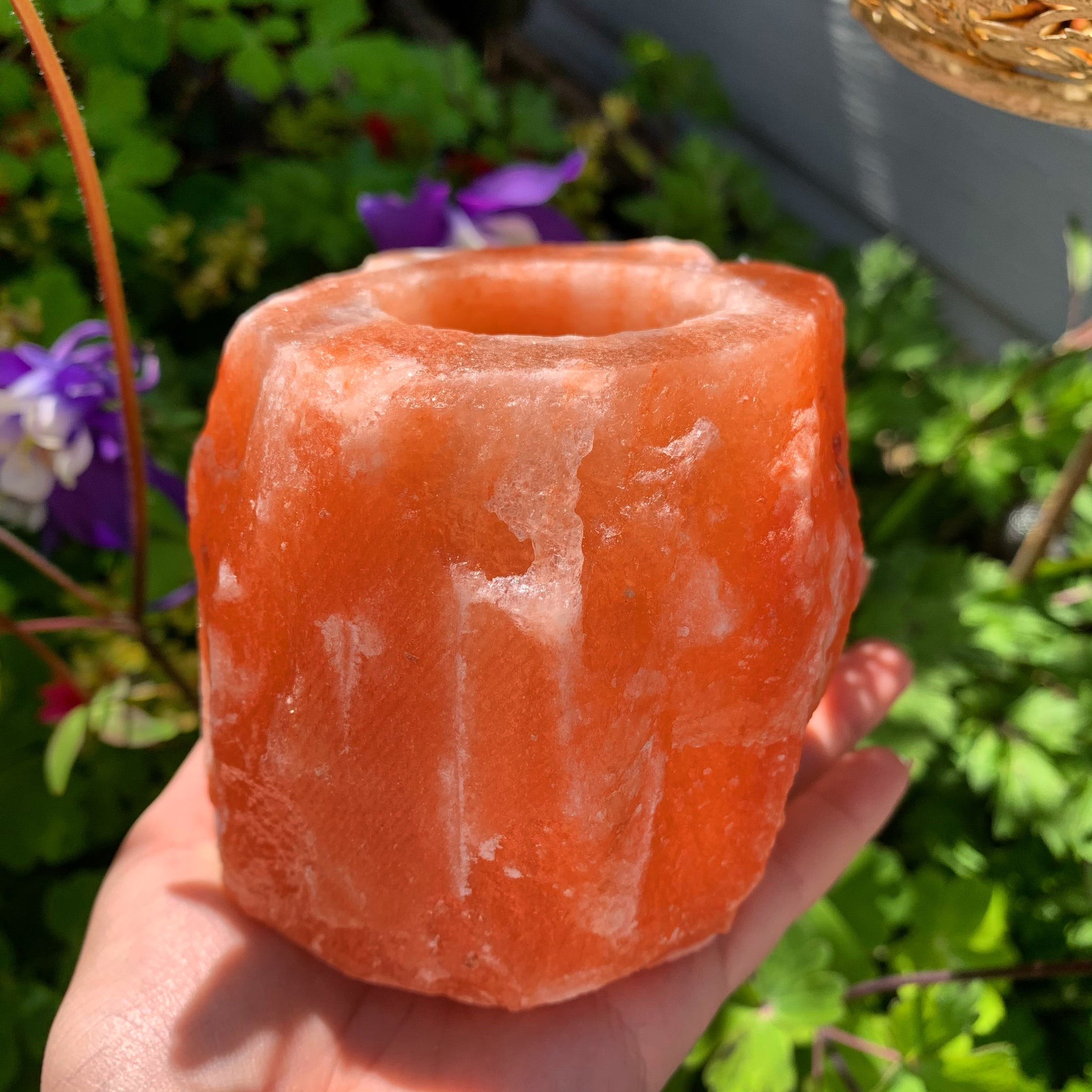 Himalayan Candle holder Endless Guidance