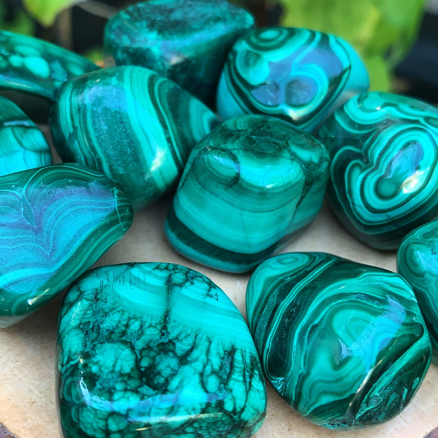 Malachite Tumblestone