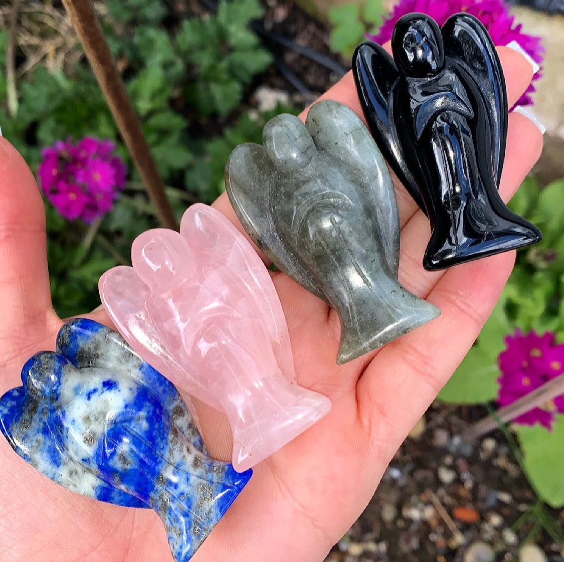 Clear Quartz Guardian Angel