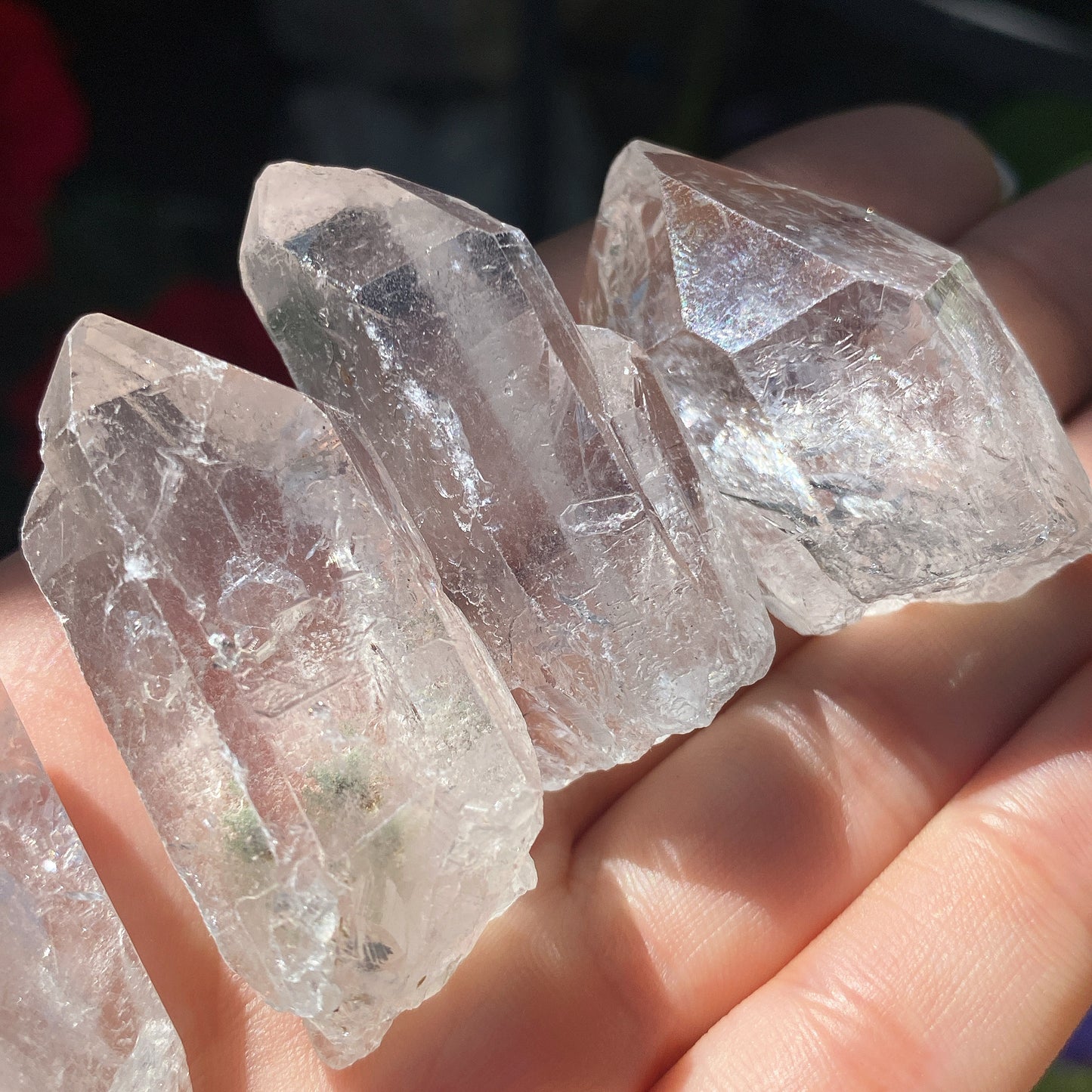 Clear Quartz Raw Crystal Points