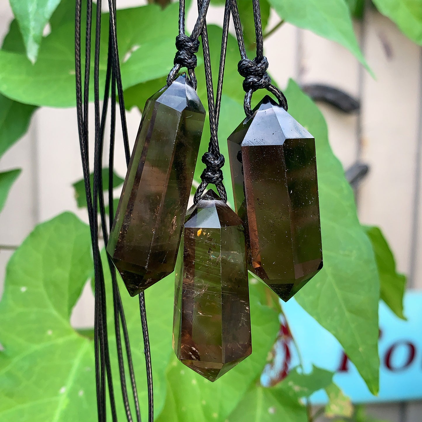 Smokey Quartz Double Terminated Pendant