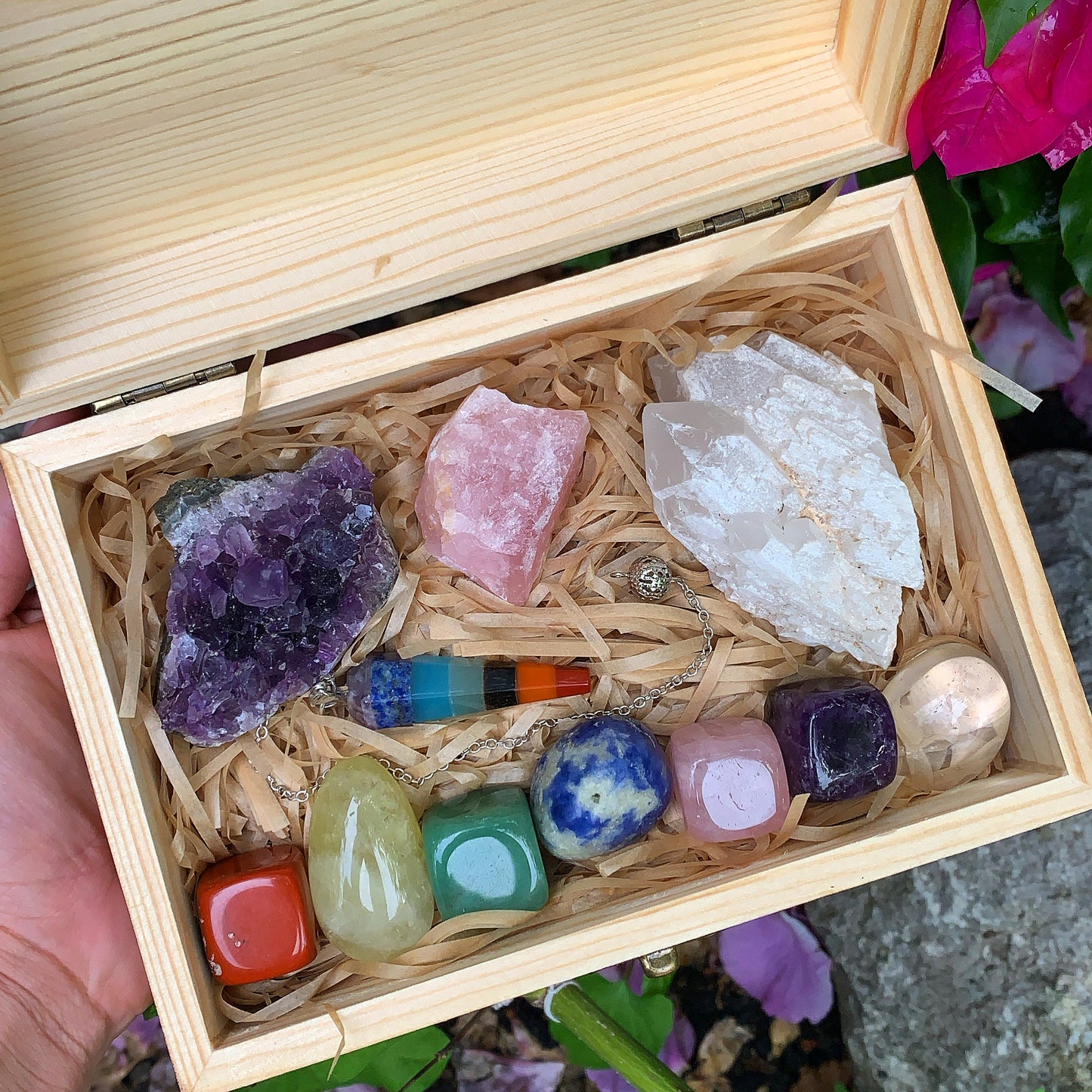 Chakra Crystal Gift Box