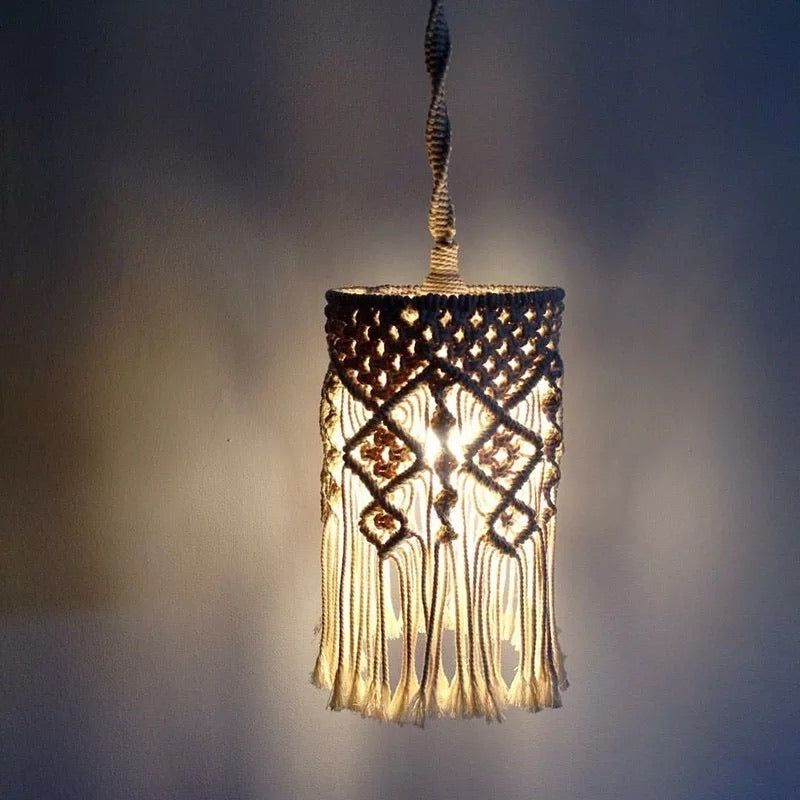 Boho Lace Lampshade